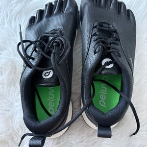 Black Five-Finger Athletic Shoes